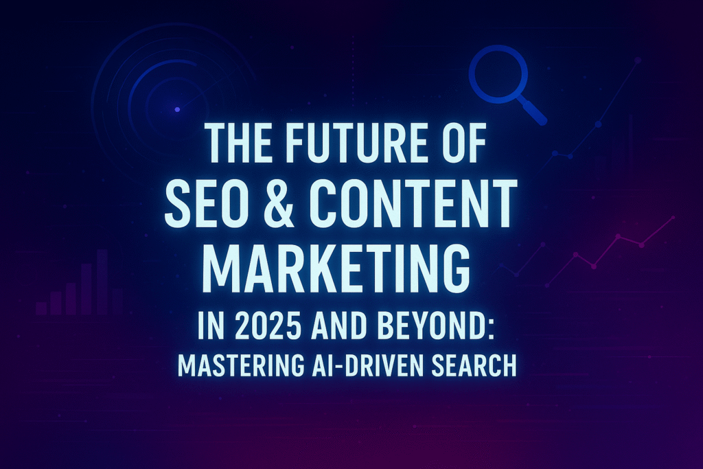The Future of SEO & Content Marketing in 2025 and Beyond: Mastering AI-Driven Search - ARIS Digital Solutions